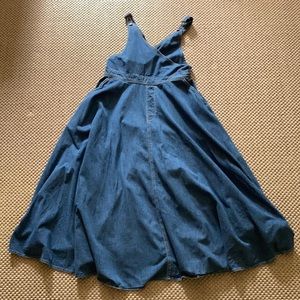 Super rare Levi Denim Bib/Apron Dress